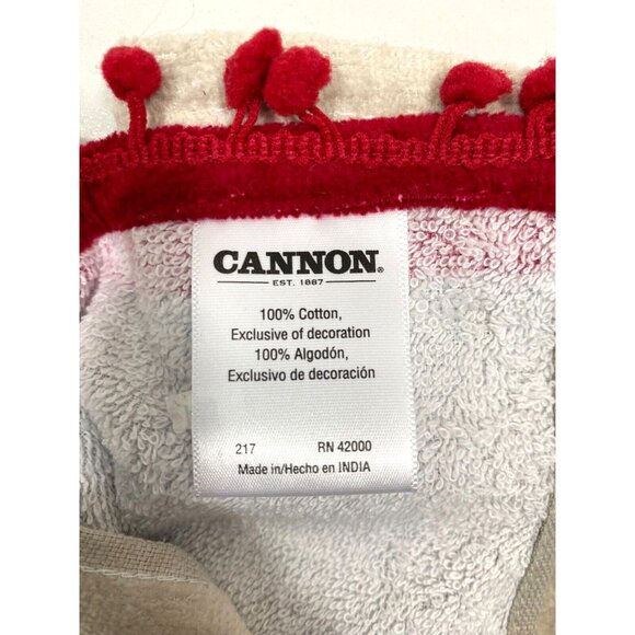 French Bulldog Hand Towel Wearing Christmas Winter Sweater Pom Pom Trim Cute - Picture 4 of 6